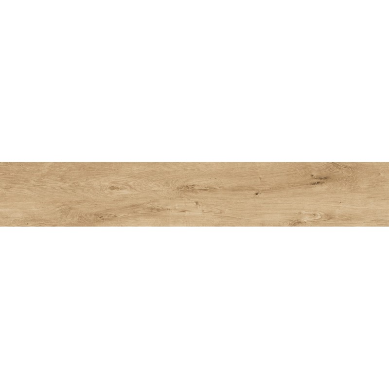 Mexen Avocado Grès beige émaillé rectifié G1, carreau effet bois pour sol et mur 120 x 20 cm, mat - TL601-120-020-01
