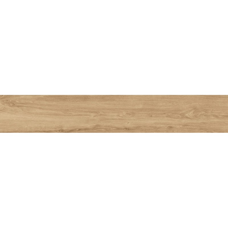 Mexen Avocado Grès beige émaillé rectifié G1, carreau effet bois pour sol et mur 120 x 20 cm, mat - TL601-120-020-01