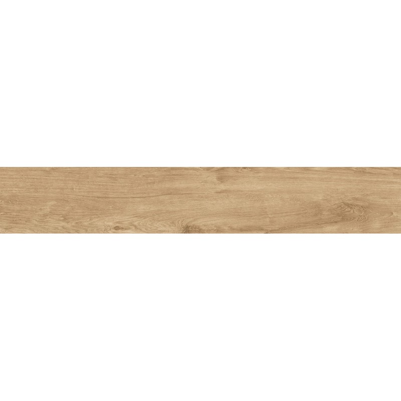 Mexen Avocado Grès beige émaillé rectifié G1, carreau effet bois pour sol et mur 120 x 20 cm, mat - TL601-120-020-01