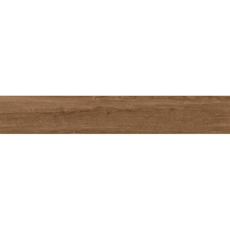 Mexen Avocado Grès brun émaillé rectifié G1, carreau imitation bois pour sol et mur 120 x 20 cm, mat - TL601-120-020-02