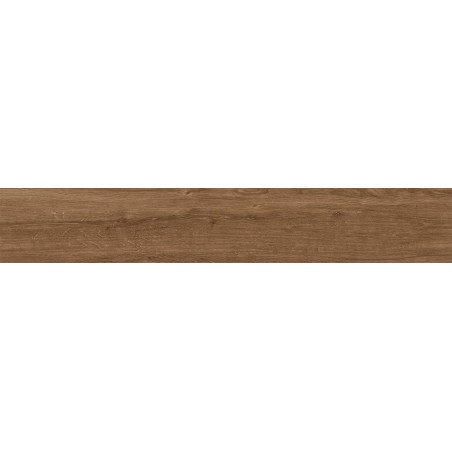Mexen Avocado Grès brun émaillé rectifié G1, carreau imitation bois pour sol et mur 120 x 20 cm, mat - TL601-120-020-02