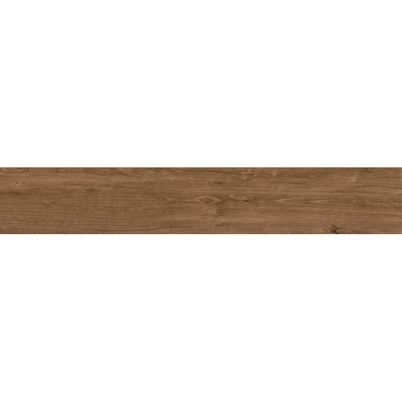 Mexen Avocado Grès brun émaillé rectifié G1, carreau imitation bois pour sol et mur 120 x 20 cm, mat - TL601-120-020-02