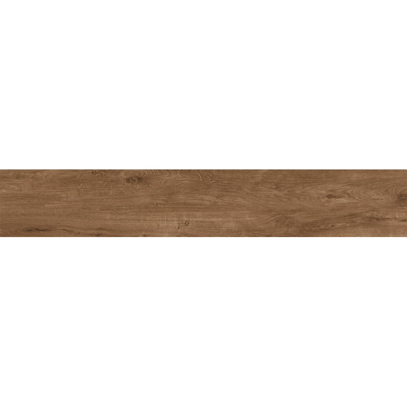 Mexen Avocado Grès brun émaillé rectifié G1, carreau imitation bois pour sol et mur 120 x 20 cm, mat - TL601-120-020-02