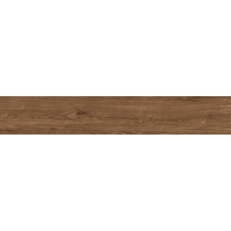 Mexen Avocado Grès brun émaillé rectifié G1, carreau imitation bois pour sol et mur 120 x 20 cm, mat - TL601-120-020-02