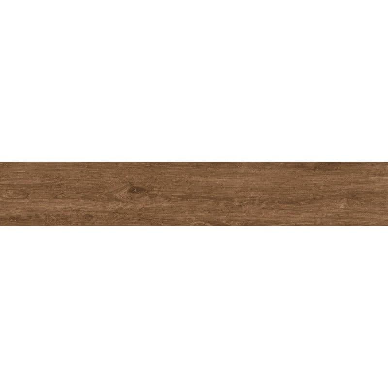 Mexen Avocado Grès marron émaillé rectifié G1, carreau effet bois sol-mur 120 x 20 cm, mat - TL601-120-020-02