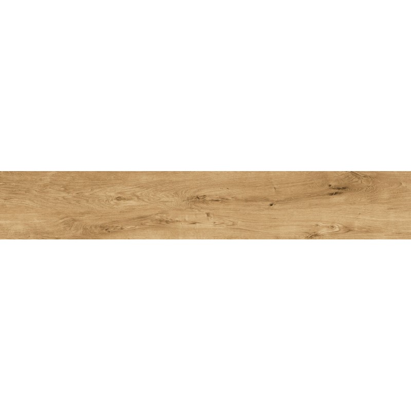 Mexen Avocado Gres émaillé rectifié Honey, carreau effet bois sol-mur 120 x 20 cm, mat - TL601-120-020-03