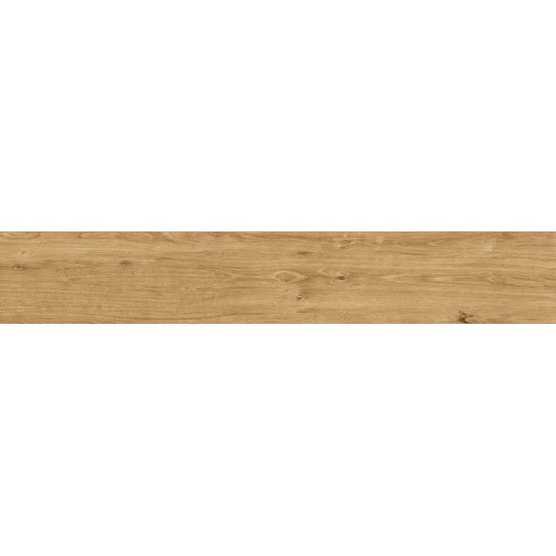 Mexen Avocado Gres émaillé rectifié Honey, carreau effet bois sol-mur 120 x 20 cm, mat - TL601-120-020-03