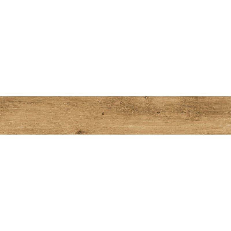 Mexen Avocado Gres émaillé rectifié Honey, carreau effet bois sol-mur 120 x 20 cm, mat - TL601-120-020-03