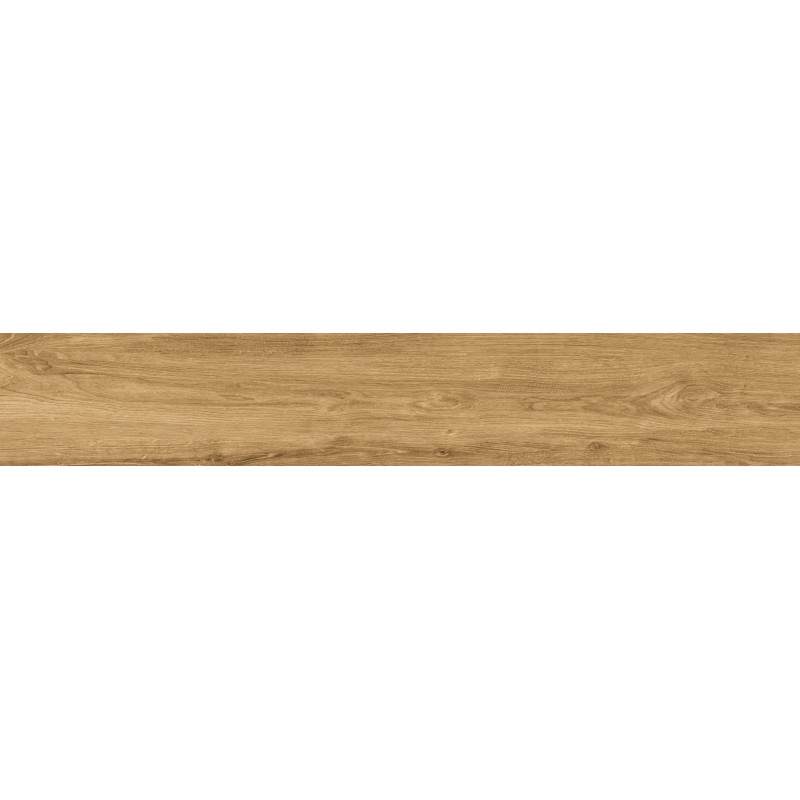 Mexen Avocado Gres émaillé rectifié Honey, carreau effet bois sol-mur 120 x 20 cm, mat - TL601-120-020-03
