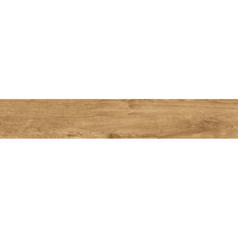 Mexen Avocado Gres émaillé rectifié Honey, carreau effet bois sol-mur 120 x 20 cm, mat - TL601-120-020-03