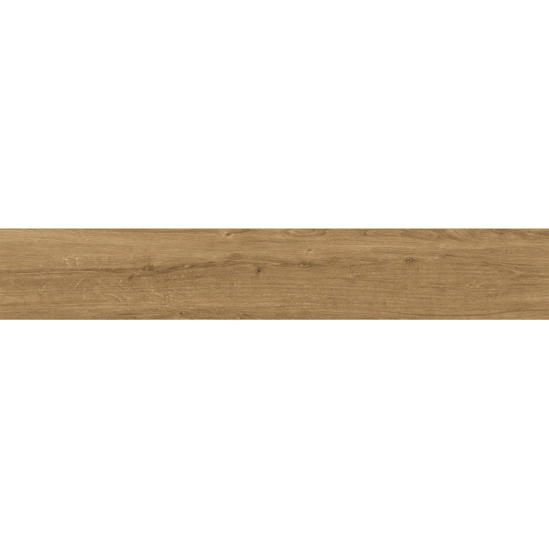 Mexen Avocado Nocciola grès émaillé rectifié G1, carreau effet bois pour sol et mur 120 x 20 cm, mat - TL601-120-020-04