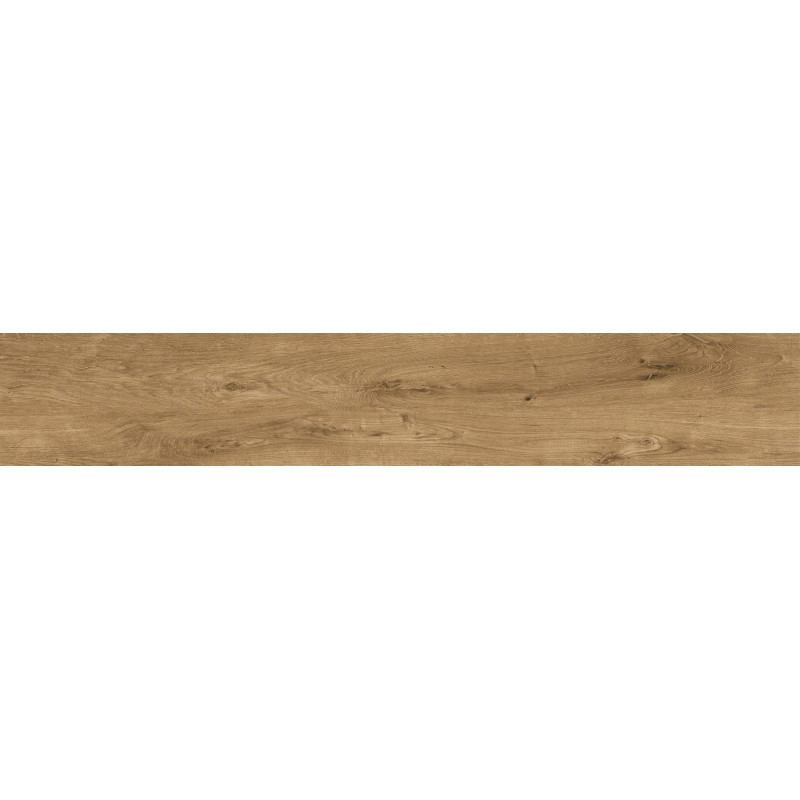 Mexen Avocado Nocciola grès émaillé rectifié G1, carreau effet bois pour sol et mur 120 x 20 cm, mat - TL601-120-020-04