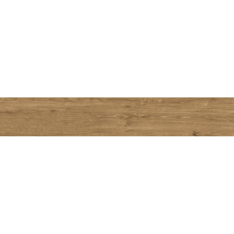 Mexen Avocado Nocciola grès émaillé rectifié G1, carreau effet bois pour sol et mur 120 x 20 cm, mat - TL601-120-020-04