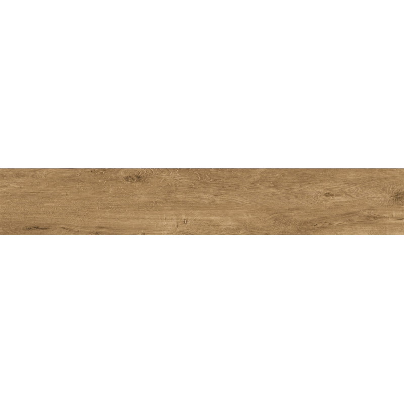 Mexen Avocado Nocciola grès émaillé rectifié G1, carreau effet bois pour sol et mur 120 x 20 cm, mat - TL601-120-020-04