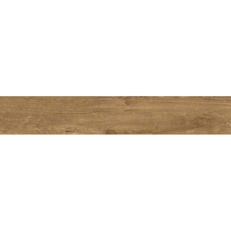 Mexen Avocado Nocciola grès émaillé rectifié G1, carreau effet bois pour sol et mur 120 x 20 cm, mat - TL601-120-020-04