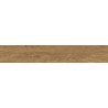 Mexen Avocado Nocciola grès émaillé rectifié G1, carreau effet bois pour sol et mur 120 x 20 cm, mat - TL601-120-020-04