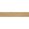 Mexen Gaatha Almond gres émaillé rectifié G1, carreau effet bois pour sol et mur 120 x 20 cm, mat - TL603-120-020-00