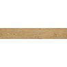 Mexen Gaatha Almond gres émaillé rectifié G1, carreau effet bois pour sol et mur 120 x 20 cm, mat - TL603-120-020-00