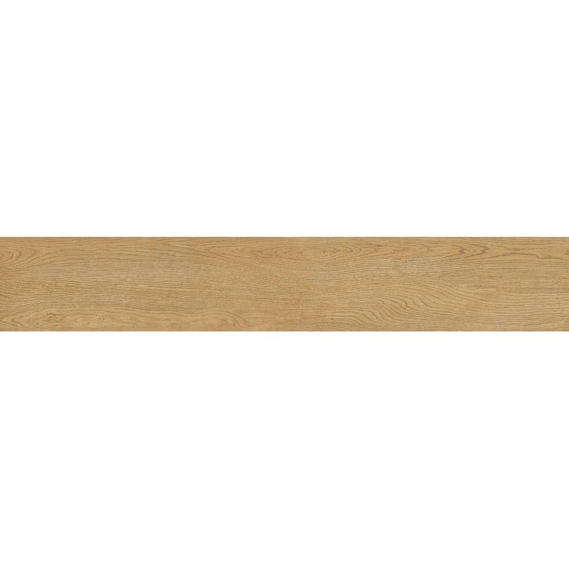 Mexen Gaatha Gres émaillé rectifié amande G1, carrelage effet bois pour sol et mur 120 x 20 cm, mat - TL603-120-020-00
