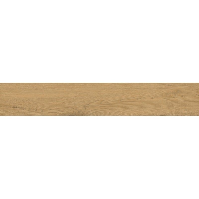 Mexen Gaatha Gres émaillé rectifié amande G1, carrelage effet bois pour sol et mur 120 x 20 cm, mat - TL603-120-020-00