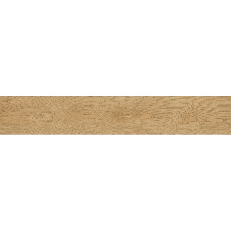 Mexen Gaatha Gres émaillé rectifié amande G1, carrelage effet bois pour sol et mur 120 x 20 cm, mat - TL603-120-020-00