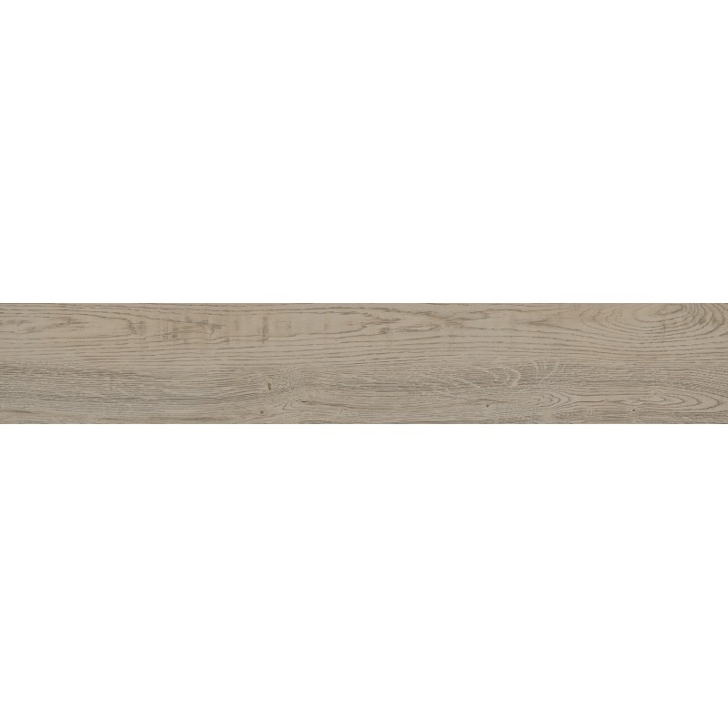 Mexen Gaatha Tortora grès émaillé rectifié G1, carreau effet bois sol-mur 120 x 20 cm, mat - TL603-120-020-03