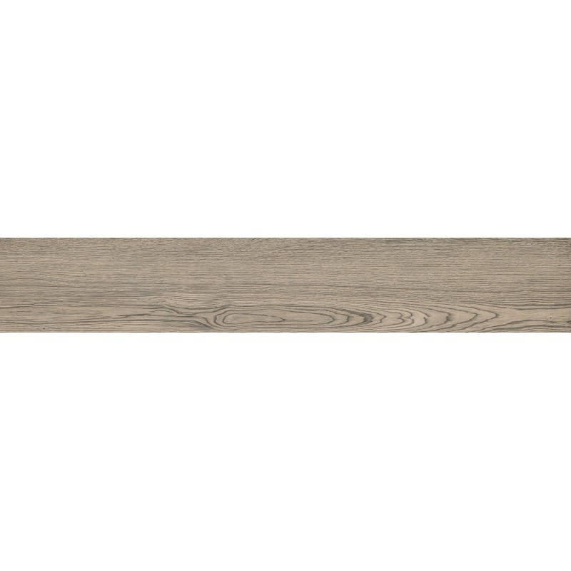 Mexen Gaatha Tortora grès émaillé rectifié G1, carreau effet bois sol-mur 120 x 20 cm, mat - TL603-120-020-03