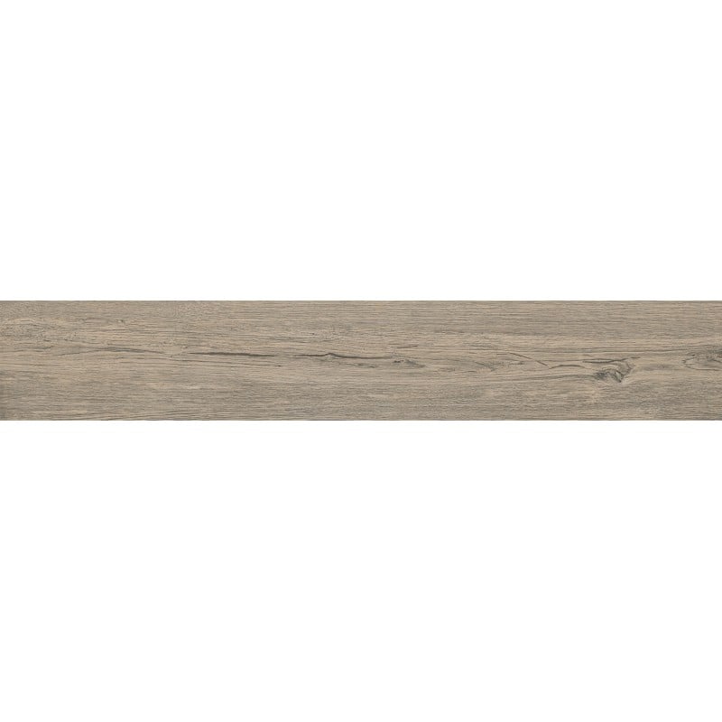 Mexen Gaatha Tortora grès émaillé rectifié G1, carreau effet bois sol-mur 120 x 20 cm, mat - TL603-120-020-03