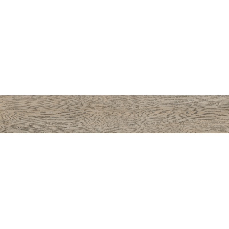 Mexen Gaatha Tortora grès émaillé rectifié G1, carreau effet bois sol-mur 120 x 20 cm, mat - TL603-120-020-03