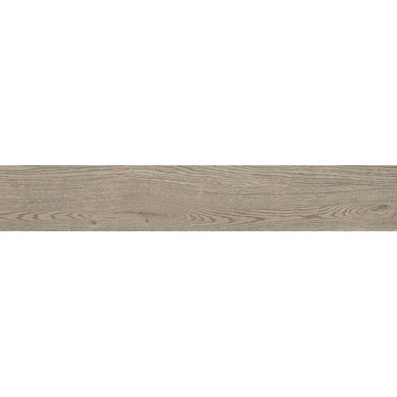 Mexen Gaatha Tortora grès émaillé rectifié G1, carreau effet bois sol-mur 120 x 20 cm, mat - TL603-120-020-03