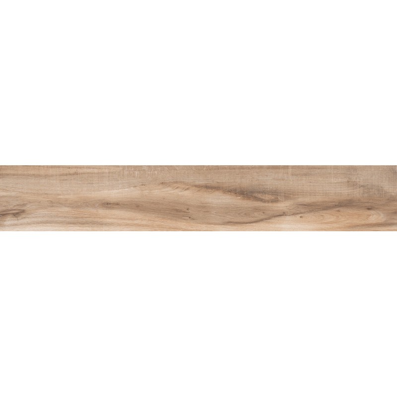 Mexen Gaatha Indica Beige grès émaillé rectifié G1, carreau effet bois sol-mur 120 x 20 cm, mat - TL604-120-020-00
