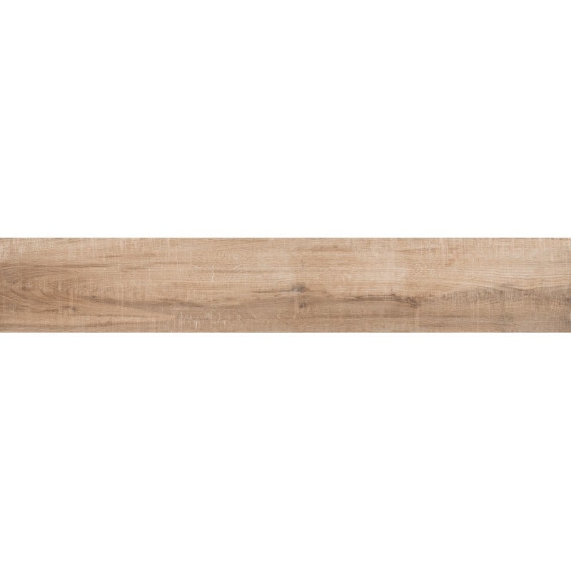 Mexen Gaatha Indica Beige grès émaillé rectifié G1, carreau effet bois sol-mur 120 x 20 cm, mat - TL604-120-020-00
