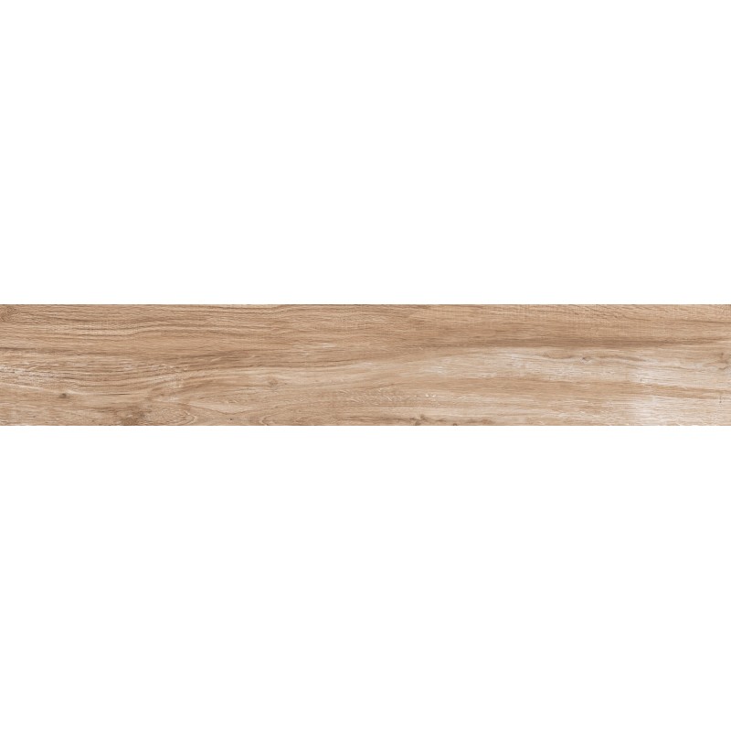 Mexen Gaatha Indica Beige grès émaillé rectifié G1, carreau effet bois sol-mur 120 x 20 cm, mat - TL604-120-020-00