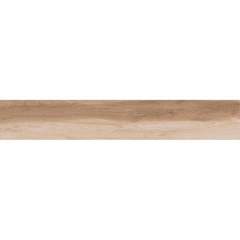 Mexen Gaatha Indica Beige grès émaillé rectifié G1, carreau effet bois sol-mur 120 x 20 cm, mat - TL604-120-020-00