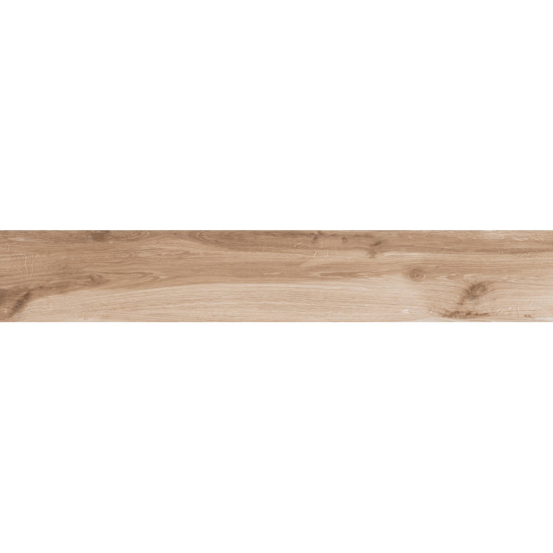 Mexen Indica Grès beige émaillé rectifié G1, carreau effet bois mural et de sol 120 x 20 cm, mat - TL604-120-020-00