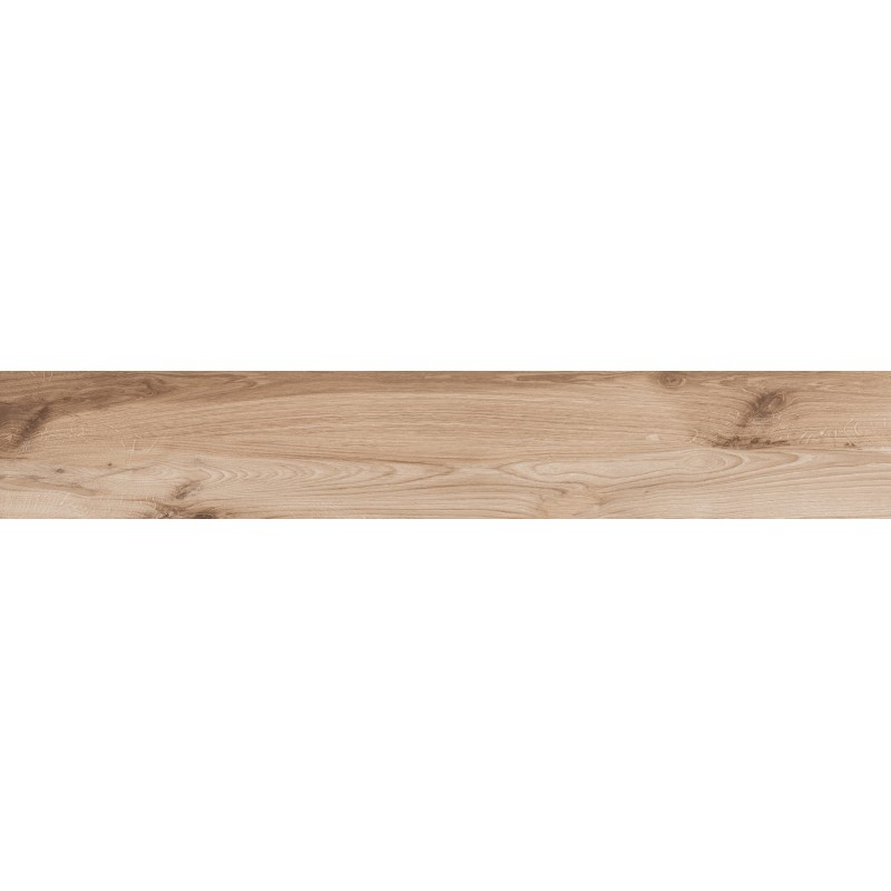Mexen Gaatha Indica Beige grès émaillé rectifié G1, carreau effet bois sol-mur 120 x 20 cm, mat - TL604-120-020-00