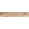 Mexen Indica Grès beige émaillé rectifié G1, carreau effet bois mural et de sol 120 x 20 cm, mat - TL604-120-020-00