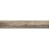 Mexen Indica Grès noir émaillé rectifié G1, carreau effet bois pour sol et mur 120 x 20 cm, mat - TL604-120-020-01