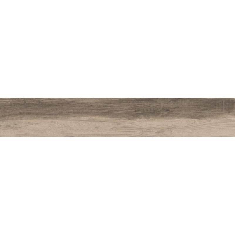 Mexen Indica Grès noir émaillé rectifié G1, carreau effet bois pour sol et mur 120 x 20 cm, mat - TL604-120-020-01