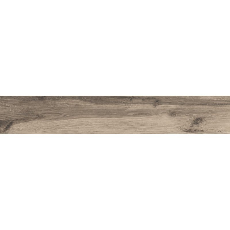 Mexen Indica Grès noir émaillé rectifié G1, carreau effet bois pour sol et mur 120 x 20 cm, mat - TL604-120-020-01