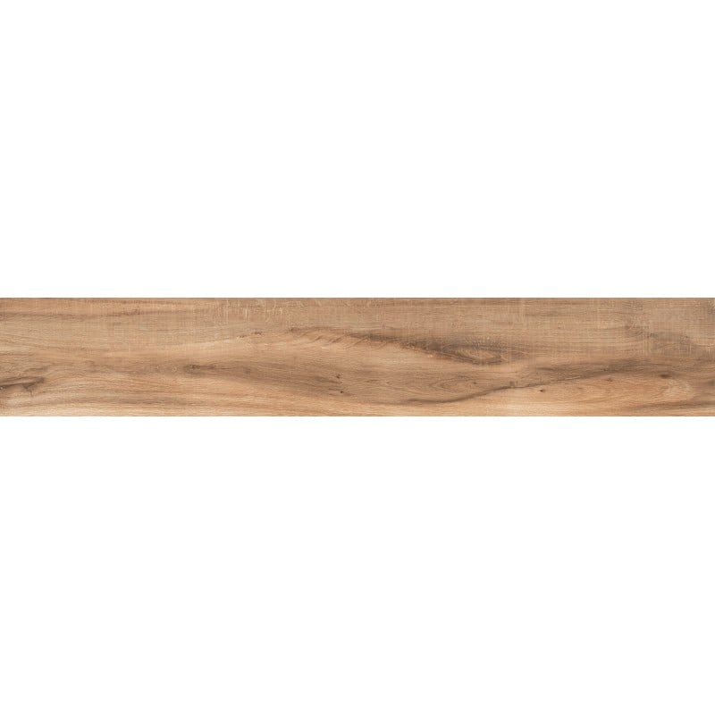 Mexen Indica Brown grès émaillé rectifié. G1, carreau de sol et mural effet bois 120 x 20 cm, mat - TL604-120-020-02