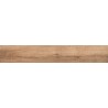 Mexen Indica Brown grès émaillé rectifié G1, carreau effet bois sol et mur 120 x 20 cm, mat - TL604-120-020-02