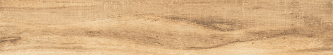 Mexen Indica Gres émaillé rectifié Honey G1, carreau effet bois sol-mur 120 x 20 cm, mat - TL604-120-020-03