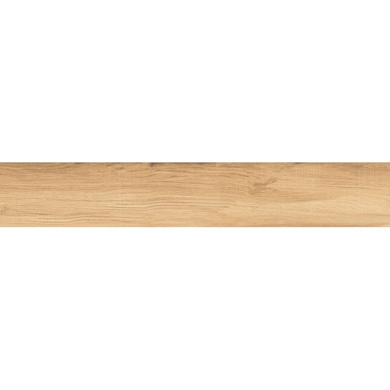 Mexen Indica Gres émaillé rectifié Honey G1, carreau effet bois sol-mur 120 x 20 cm, mat - TL604-120-020-03