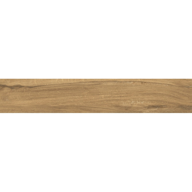 Mexen Jasperwood Almond grès émaillé rectifié G1, carreau effet bois sol-mur 120 x 20 cm, mat - TL605-120-020-00
