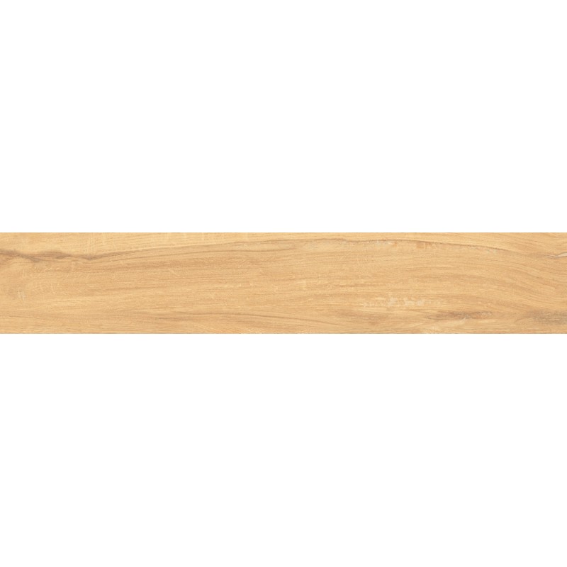 Mexen Jasperwood Grès émaillé beige rectifié G1, carreau à effet bois pour sol et mur 120 x 20 cm, mat - TL605-120-020-01