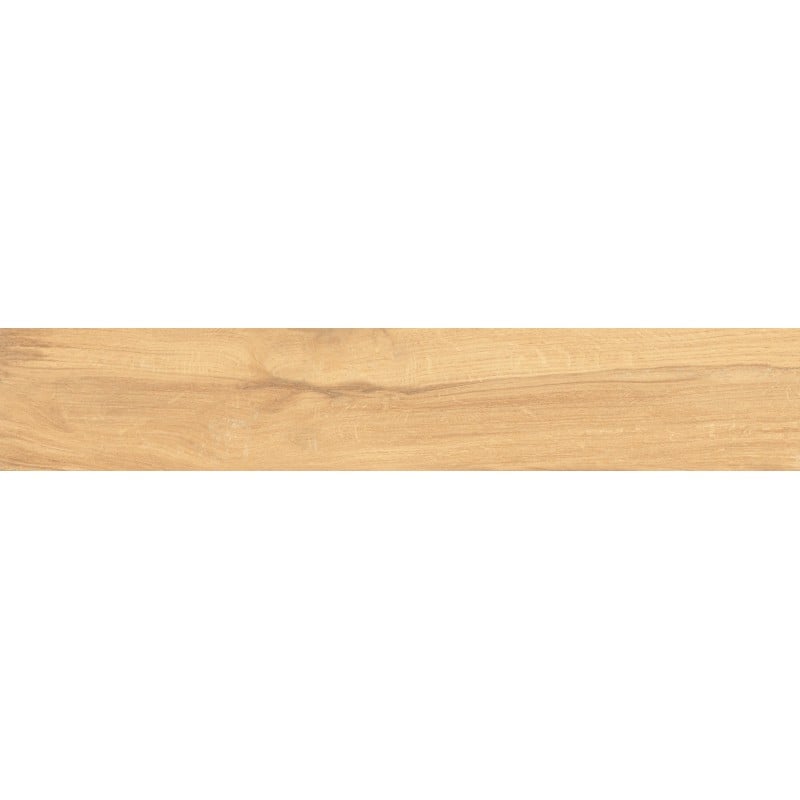 Mexen Jasperwood Grès émaillé beige rectifié G1, carreau à effet bois pour sol et mur 120 x 20 cm, mat - TL605-120-020-01