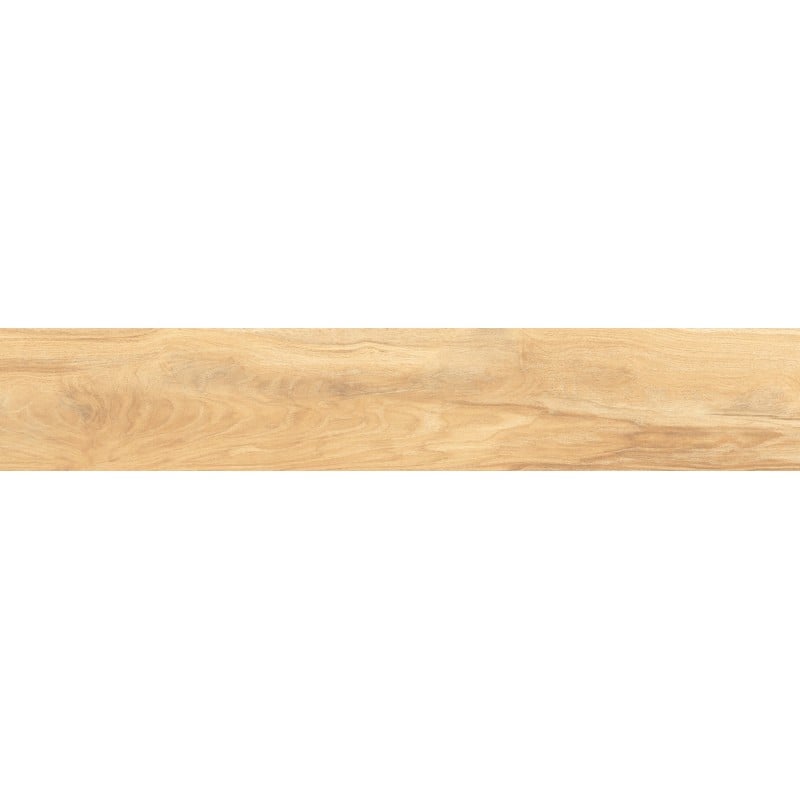 Mexen Jasperwood Grès émaillé beige rectifié G1, carreau à effet bois pour sol et mur 120 x 20 cm, mat - TL605-120-020-01