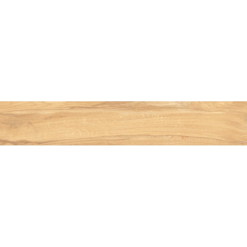 Mexen Jasperwood Grès émaillé beige rectifié G1, carreau à effet bois pour sol et mur 120 x 20 cm, mat - TL605-120-020-01