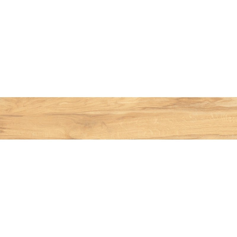 Mexen Jasperwood Grès émaillé beige rectifié G1, carreau à effet bois pour sol et mur 120 x 20 cm, mat - TL605-120-020-01